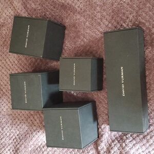 5 David Yurman Boxes